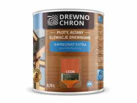 Impregnat do drewna Extra cedr 0,75 L DREWNOCHRON