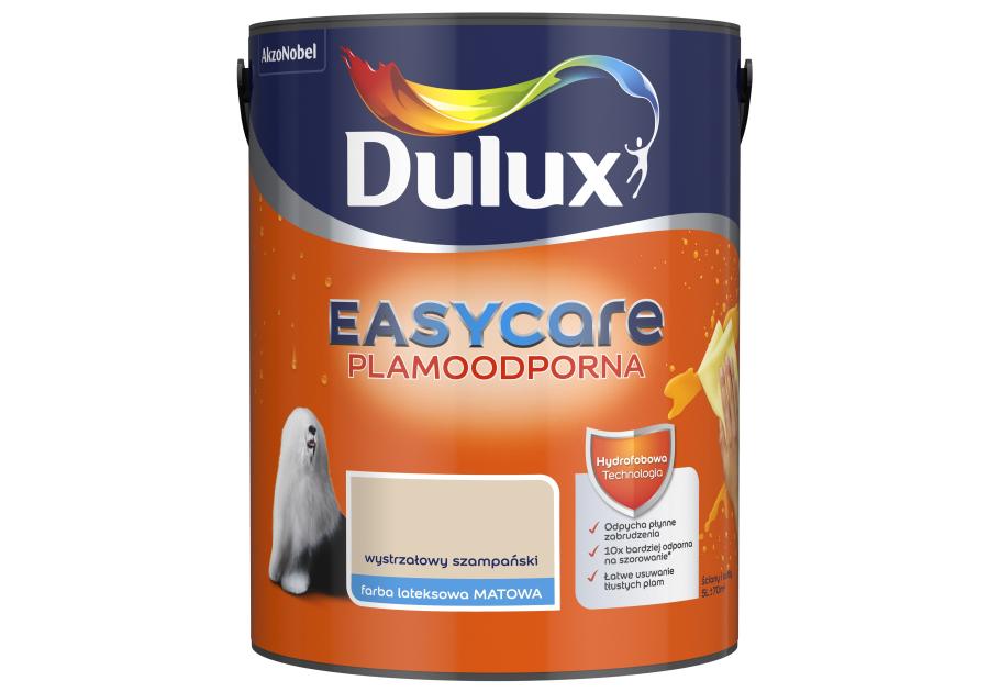 Zdjęcie: Farba do wnętrz EasyCare 5 L wystrzałowy szampański DULUX