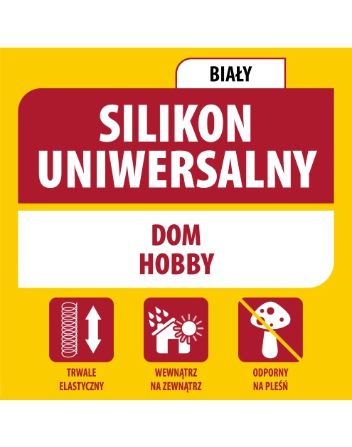 Zdjęcie: Silikon uniwersalny 280 ml biały SOUDAL