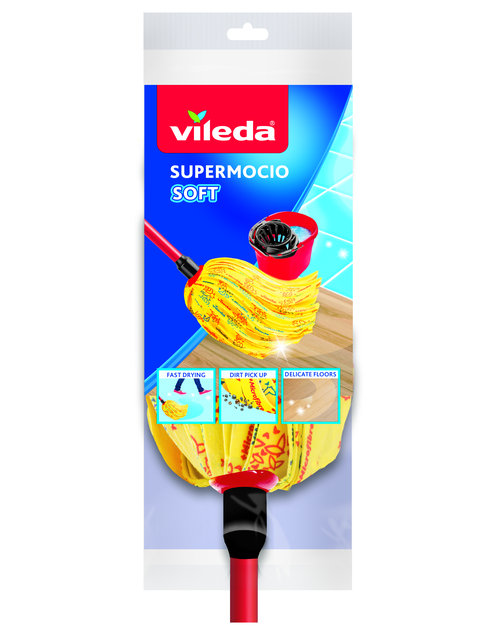 Zdjęcie: Mop paskowy Supermocio Soft VILEDA