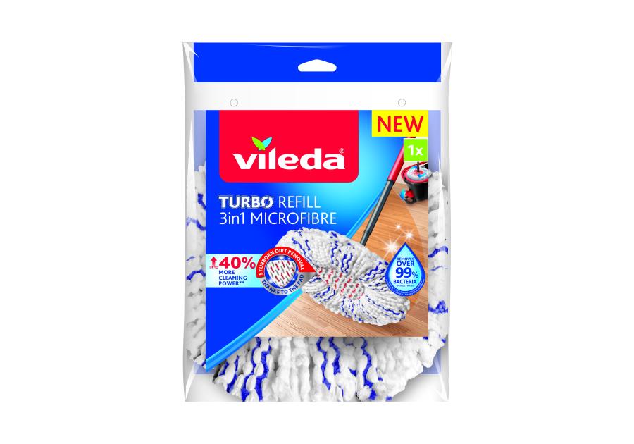 Zdjęcie: Wkład do mopa obrotowego Turbo 3w1 microfibre VILEDA