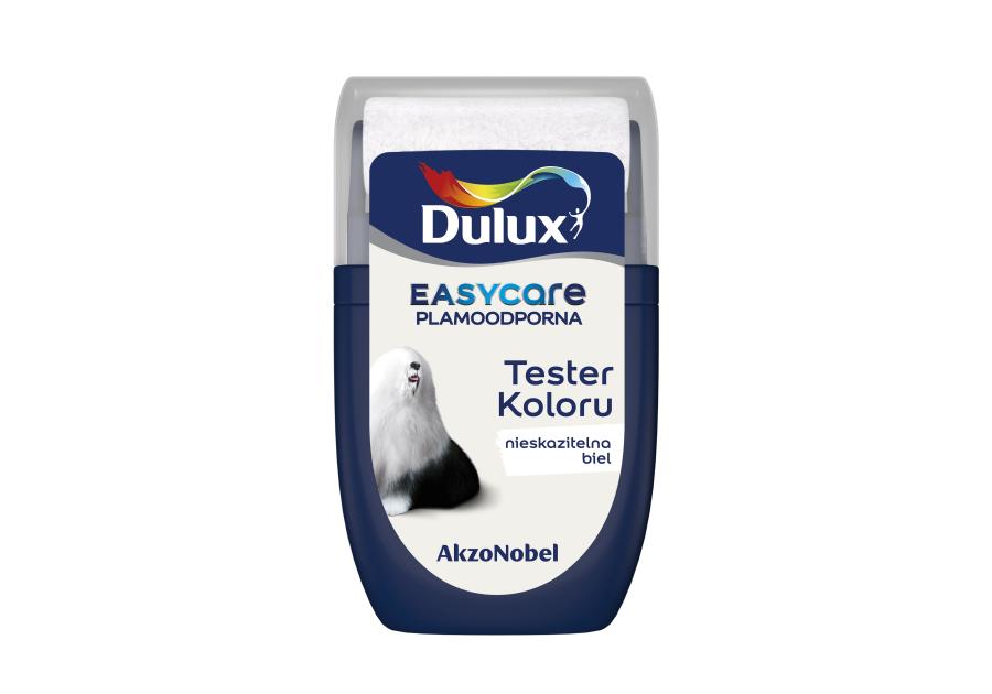 Zdjęcie: Tester farby EasyCare 0,03 L nieskazitelna biel DULUX