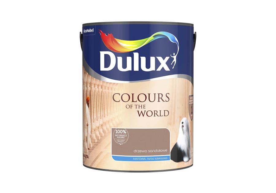 Zdjęcie: Farba do wnętrz Kolory Świata 5 L drzewo sandałowe DULUX