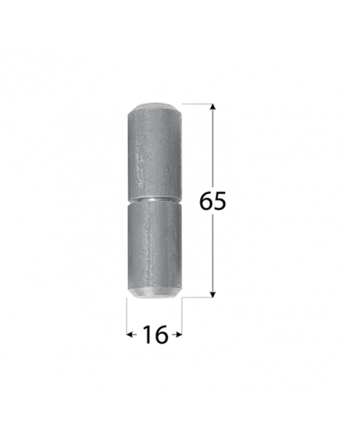 Zdjęcie: Zawias toczony z kulką 16x6,5 cm ZTK16 DMX