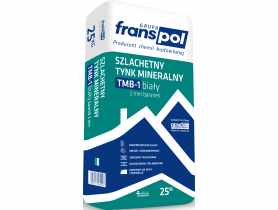 Tynk mineralny MTB-1 biały baranek 2 mm - 25 kg FRANS-POL