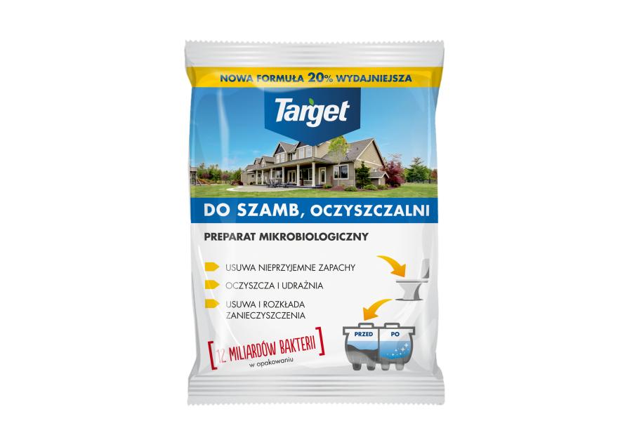 Zdjęcie: Preparat do szamb i oczyszczalni 0,12 kg TARGET