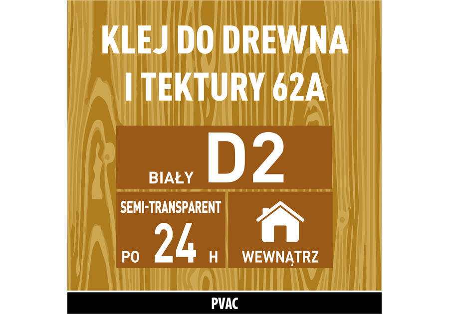 Zdjęcie: Klej do drewna biały 62A - 750 g SOUDAL