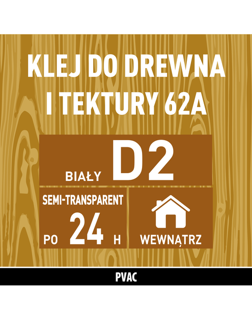 Zdjęcie: Klej do drewna biały 62A - 750 g SOUDAL