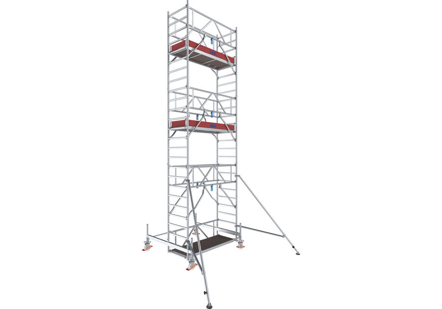 Zdjęcie: Rusztowanie Stabilo 100 0,75x2,0 wysokość robocza 7,50 m KRAUSE
