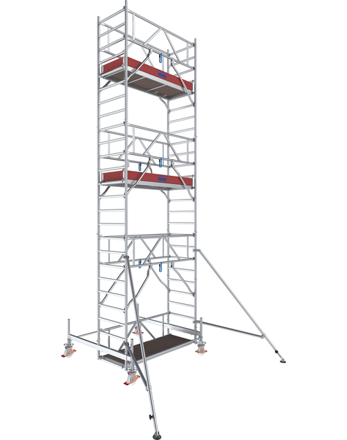 Zdjęcie: Rusztowanie Stabilo 100 0,75x2,0 wysokość robocza 7,50 m KRAUSE