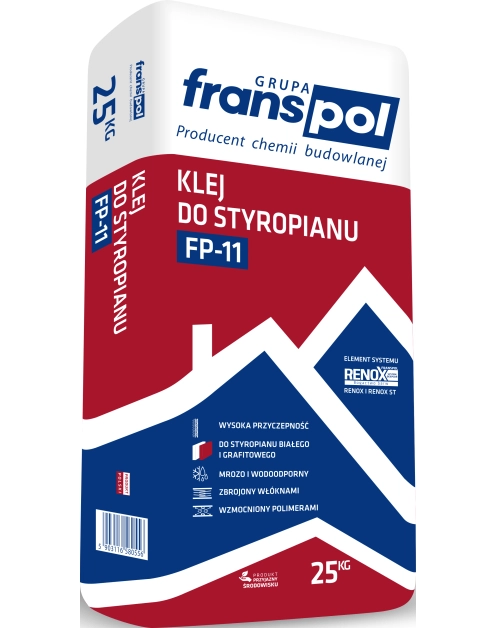 Zdjęcie: Klej do styropianu FP-11, 25 kg FRANS-POL