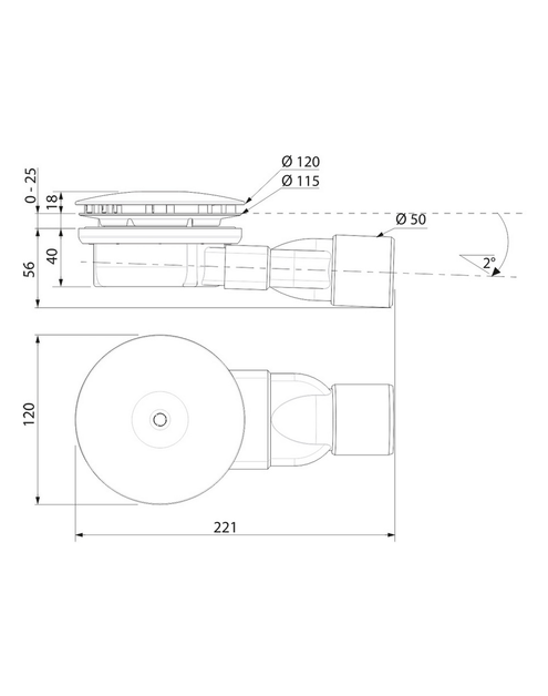 Zdjęcie: Odpływ brodzikowy Slim 90 mm TYCNER