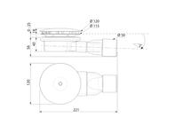 Zdjęcie: Odpływ brodzikowy Slim 90 mm TYCNER