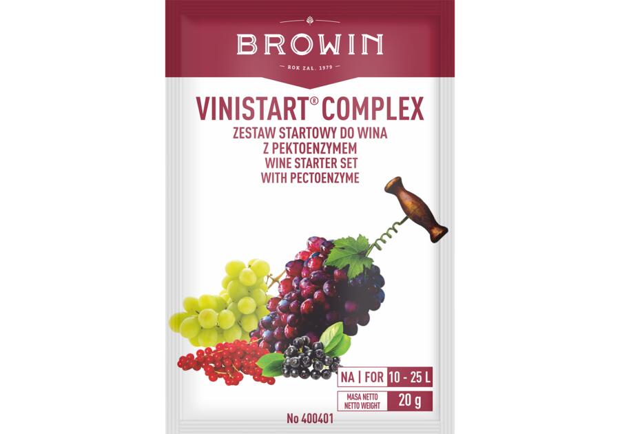 Zdjęcie: Vinistart Complex 20 g BROWIN