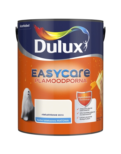 Zdjęcie: Farba do wnętrz EasyCare 5 L nietuzinkowe ecru DULUX