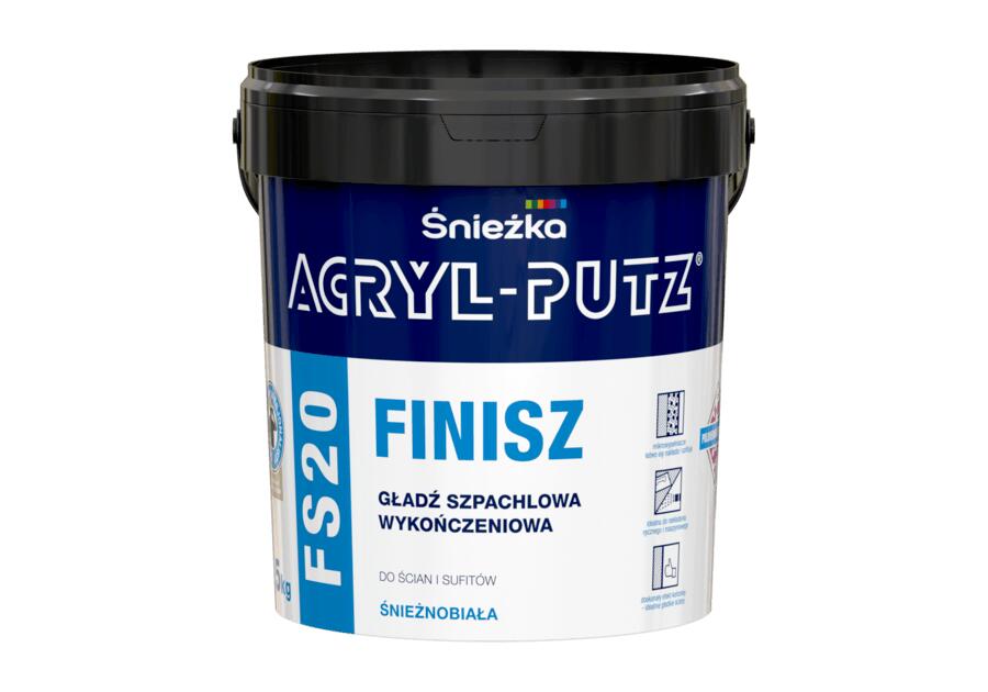 Zdjęcie: Gotowa masa szpachlowa Acryl Putz FS20 1,5 kg ŚNIEŻKA