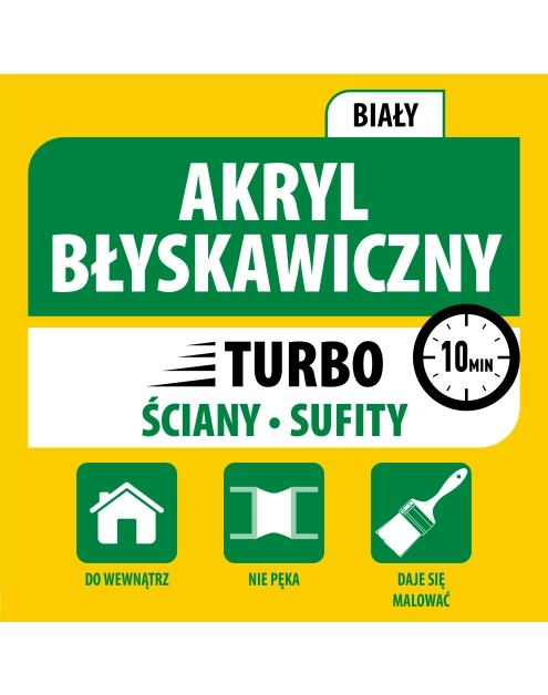 Zdjęcie: Akryl błyskawiczny Turbo 280 ml biały SOUDAL