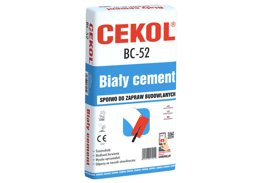 Zdjęcie: Cement biały 5 kg CEKOL