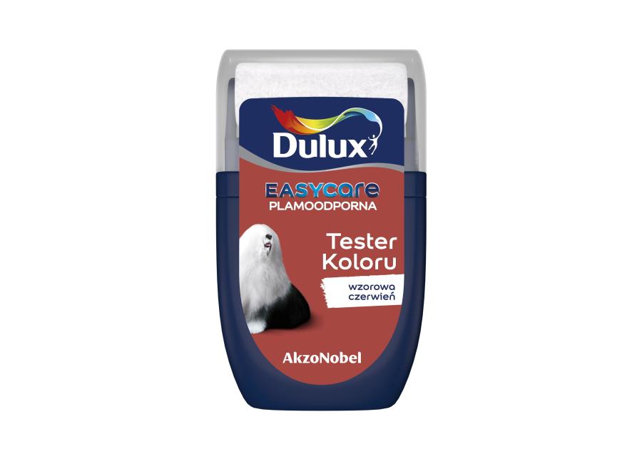 Zdjęcie: Tester farby EasyCare 0,03 L wzorowa czerwień DULUX