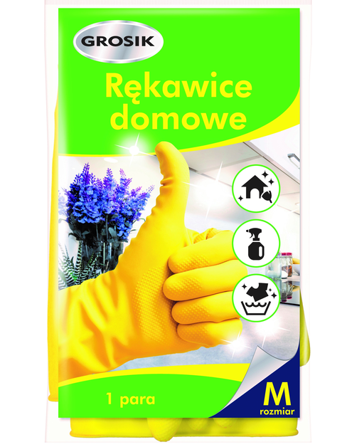 Zdjęcie: Rękawice domowe rozmiar M GROSIK