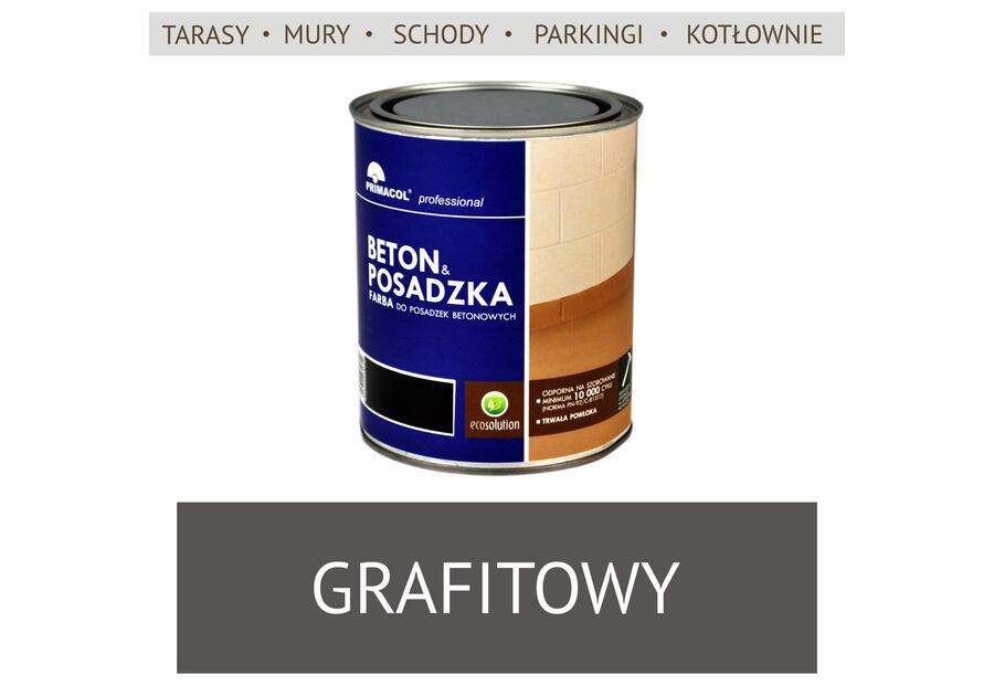 Zdjęcie: Farba Beton&Posadzka grafitowy 0,75 L PRIMACOL