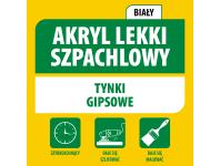 Zdjęcie: Akryl szpachlowy lekki 280 ml biały SOUDAL