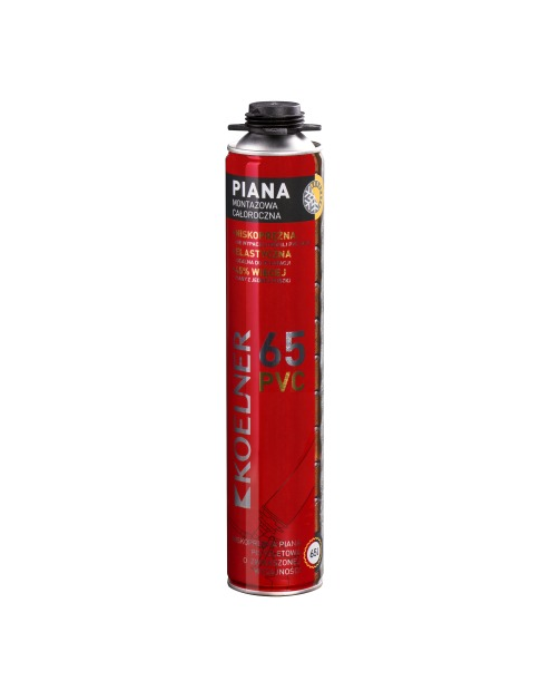 Zdjęcie: Piana montażowa pistoletowa całoroczna 840  ml do 65 L  KOELNER