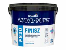 Gotowa masa szpachlowa Acryl Putz FS20 5 kg ŚNIEŻKA