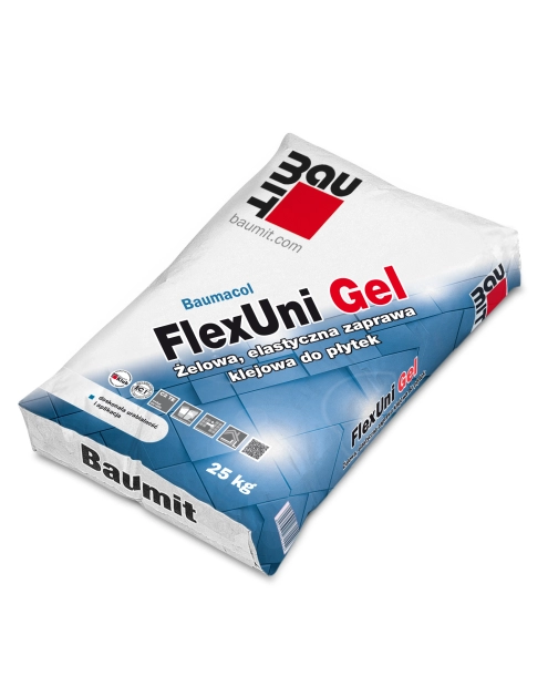 Zdjęcie: Żelowa, elastyczna zaprawa klejowa do plytek Baumacol FlexUni Gel 25 kg BAUMIT