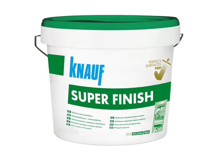 Zdjęcie: Gotowa masa szpachlowa Super Finish  5,4 kg KNAUF