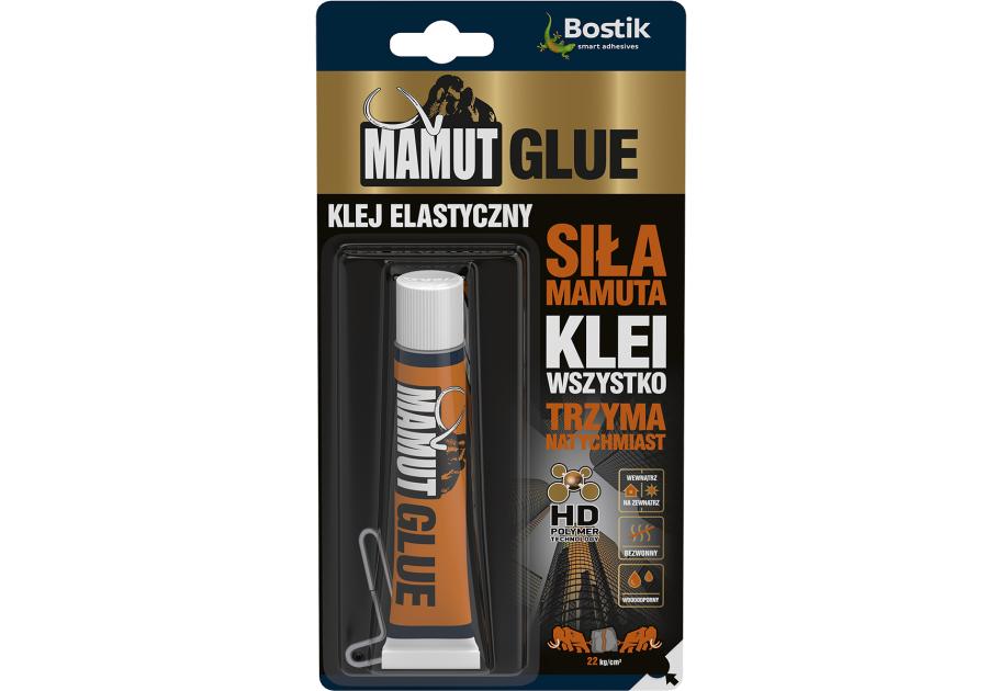 Zdjęcie: Klej hybrydowy Mamut Glue biały 25 ml BOSTIK