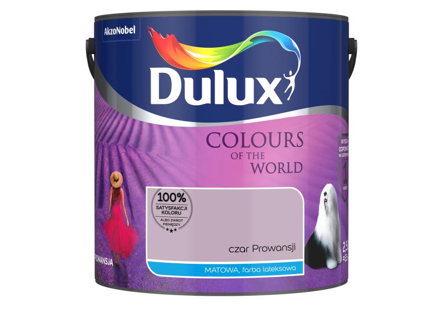 Zdjęcie: Farba do wnętrz Kolory Świata 2,5 L czar prowansji DULUX