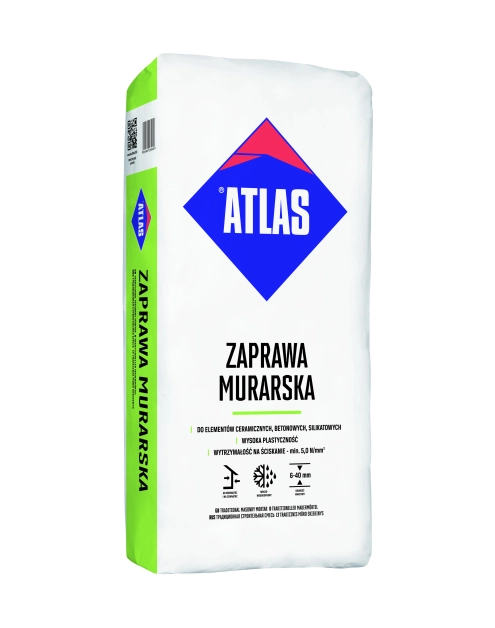 Zdjęcie: Zaprawa murarska 25 kg ATLAS