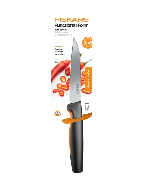 Zdjęcie: Nóż do obierania 11 cm functional form FISKARS