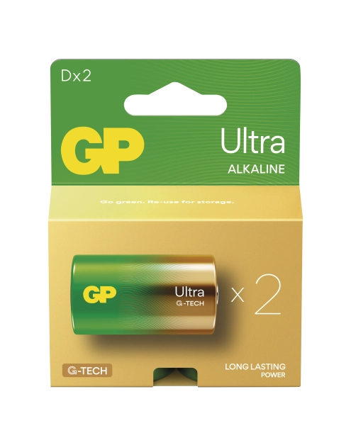 Zdjęcie: Bateria alkaliczna GP ULTRA D (LR20) 2PP EMOS