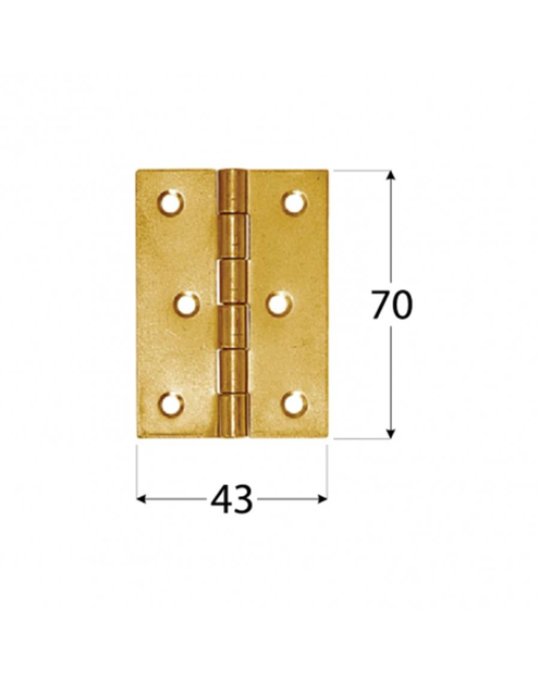 Zdjęcie: Zawias splatany 7x4,3 cm DMX