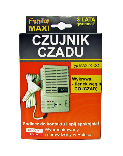 Zdjęcie: Czujnik czadu Maxi K-Co FENIKS