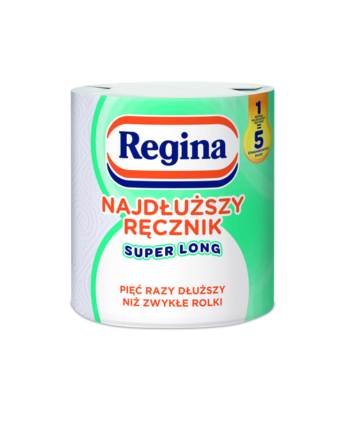 Zdjęcie: Ręcznik papierowy Najdłuższy Ręcznik Super Long 1 rolka REGINA