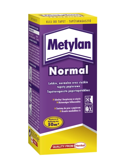 Zdjęcie: Klej do tapet papierowych Normal 40x125 g METYLAN