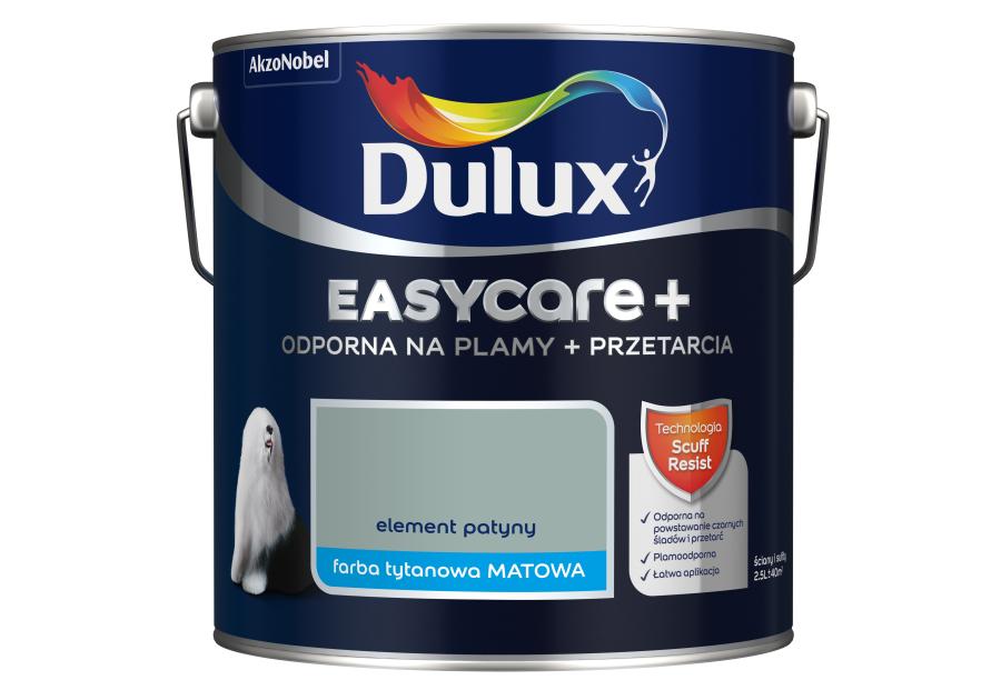 Zdjęcie: Farba lateksowa EasyCare+ Element Patyny 2,5 L DULUX