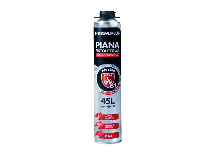 Zdjęcie: Piana pistoletowa ogniochronna 750 ml do 45 L RAWLPLUG