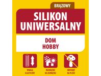 Zdjęcie: Silikon uniwersalny 280 ml brązowy SOUDAL