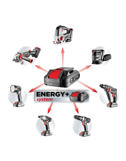 Zdjęcie: Latarka akumulatorowa Energy + 18V, Li-lon, bez akumulatora GRAPHITE