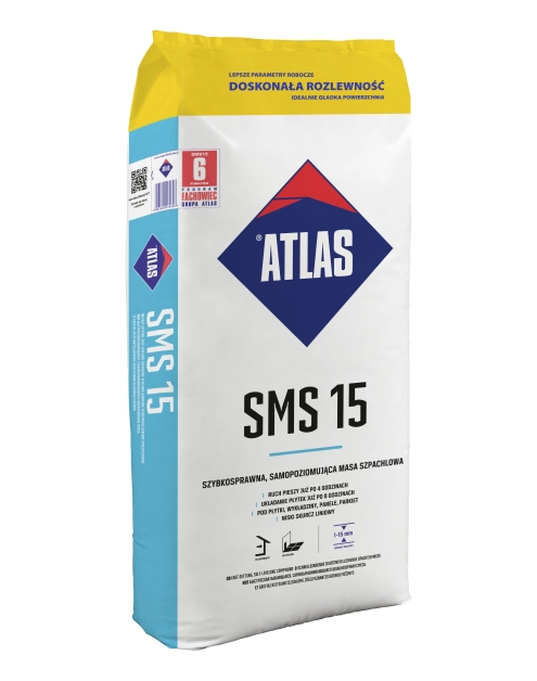 Zdjęcie: Podkład podłogowy sampoziomujący SMS 15 - 25 kg ATLAS