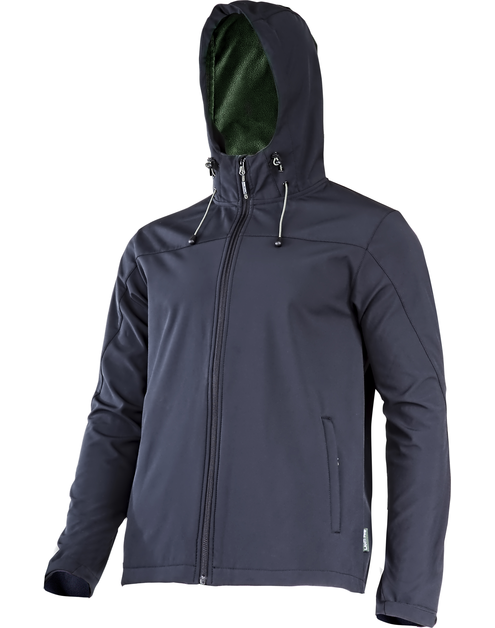 Zdjęcie: Kurtka softshell z kapturem czarna, XL, CE, LAHTI PRO