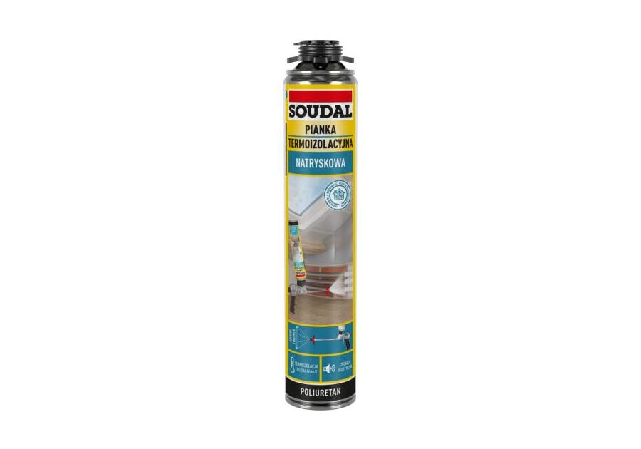 Zdjęcie: Piana pistoletowa Sprayable Foam Gun Grade 700 ml SOUDAL