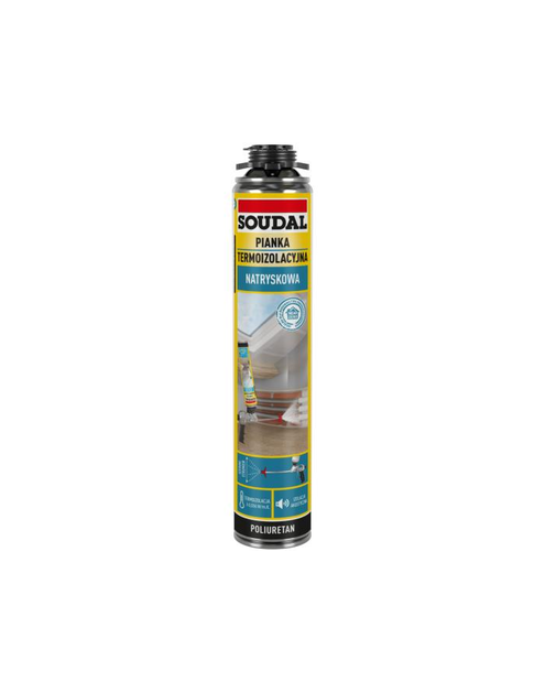 Zdjęcie: Piana pistoletowa Sprayable Foam Gun Grade 700 ml SOUDAL