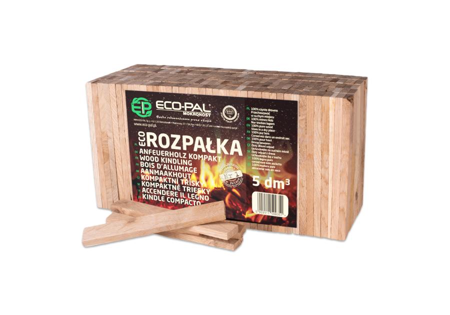 Zdjęcie: Rozpałka drzewna ekologiczna 5dm3 Eco rozpałka ECO-PAL