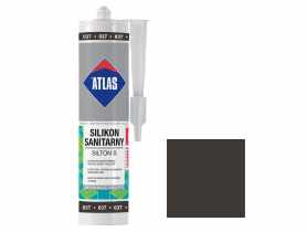 Silikon sanitarny Silton S grafitowy 280 ml ATLAS