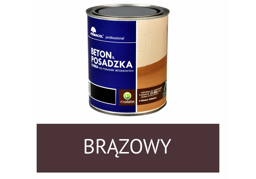 Zdjęcie: Farba Beton&Posadzka brązowy 0,75 L PRIMACOL